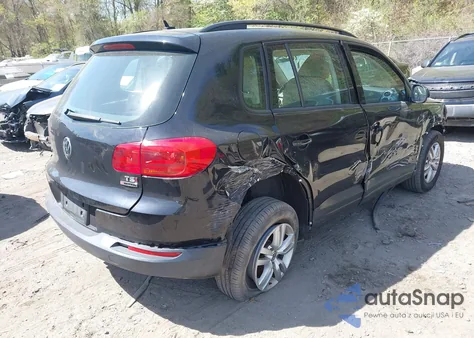 2016 Volkswagen Tiguan S from USA, damaged, VIN WVGBV7AX9GW599210